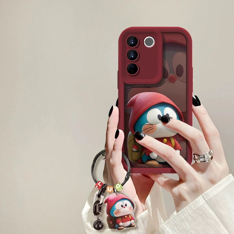 适用于vivo S16叮当猫可爱手机壳创意全包硅胶防摔个性软壳女款