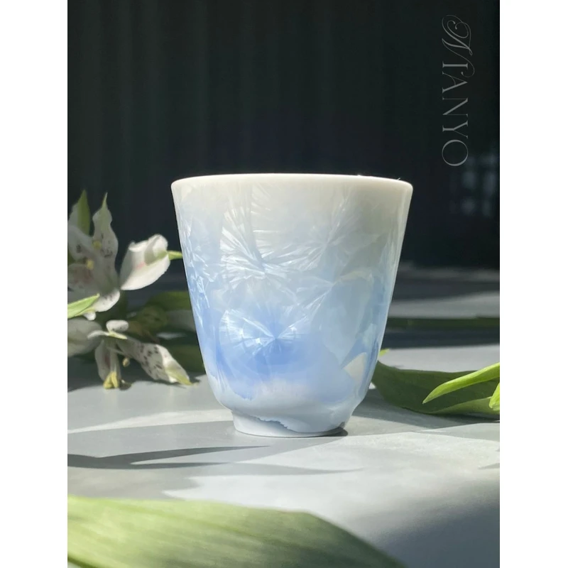 廿釉 Q.148-10 f 墨兰 玉泥 玉兰杯 陶瓷 茶杯 杯子 礼品