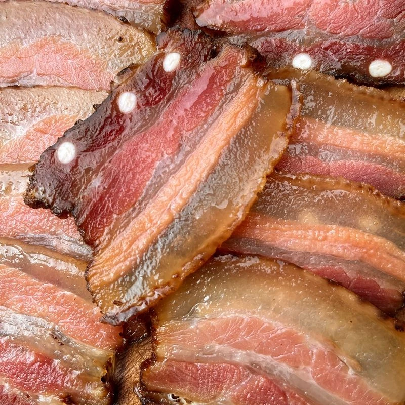 正宗五花腊肉四川烟熏肉后腿肉特产腊肉农家风干腌制老腊肉20g