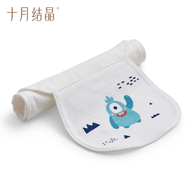 【折扣福利】十月结晶婴儿纯棉吸汗巾男女宝隔汗巾儿童垫背巾3条