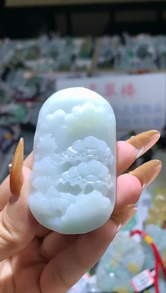 【闪购商品】翡翠颈饰未镶嵌天然缅甸翡翠A货未镶嵌