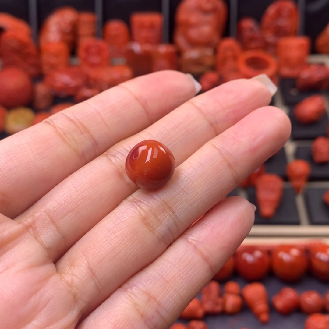 【闪购商品】南红玛瑙老型单珠11mm➕未镶嵌晶**主