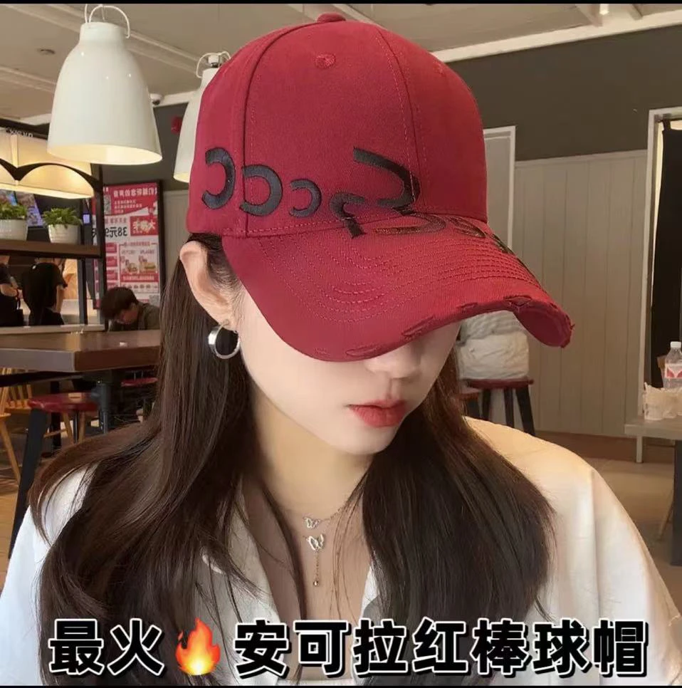 st新款高品质升级帽檐刺绣设计深顶显脸小男女同款棒球帽2025