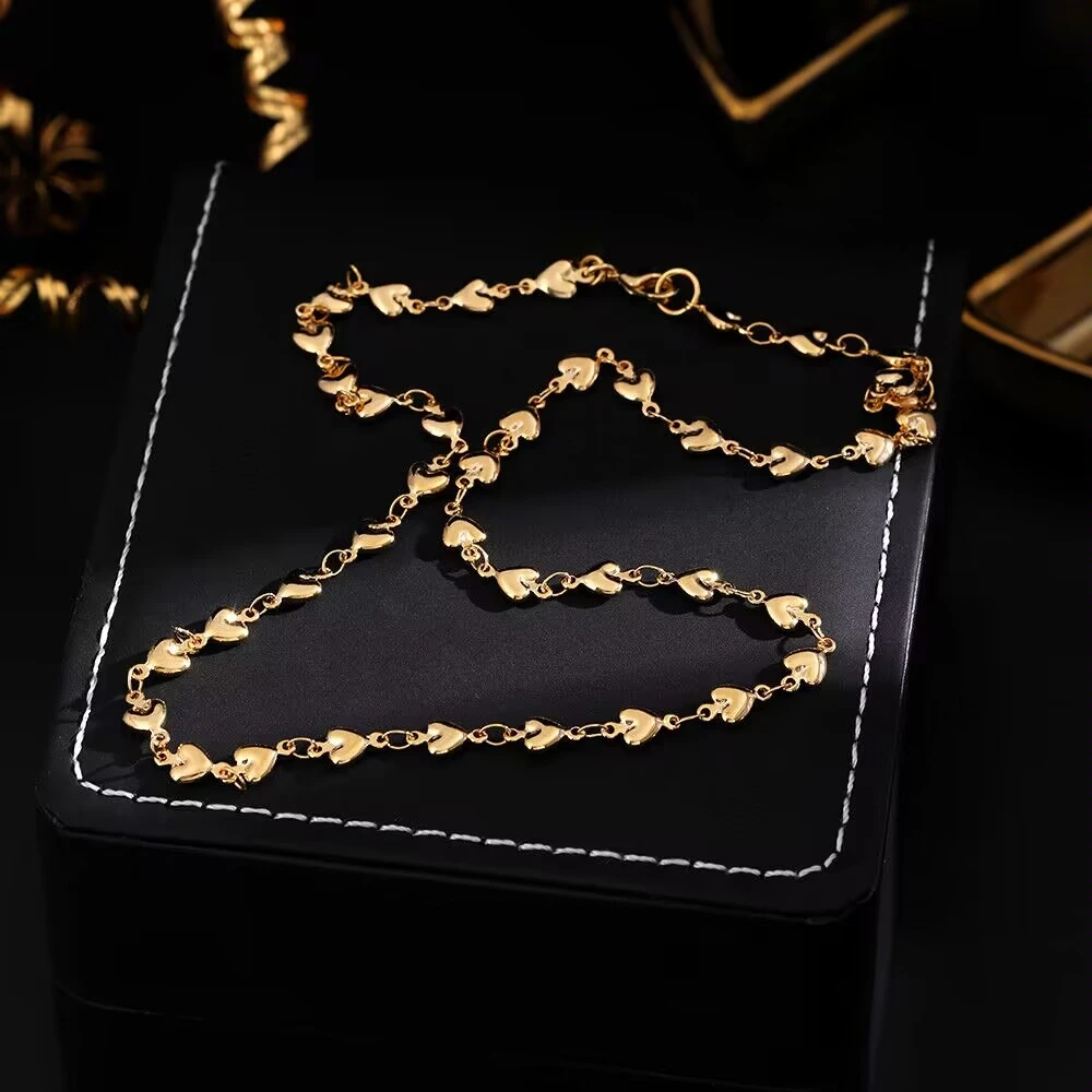 铜合金项链 《货号6402》 桃心项链