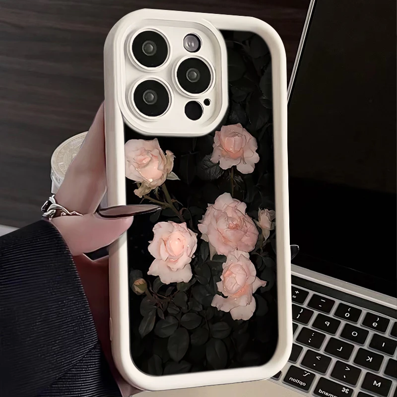 玫瑰花适用苹果/华为/OPPO/VIVO/小米/荣耀/手机壳新款高颜值软