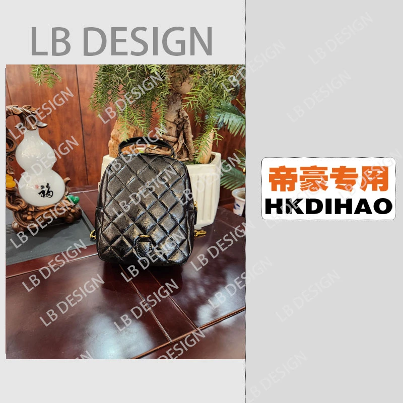 DESIGN手工打造真皮高端定制女士包【TT-041黑色】