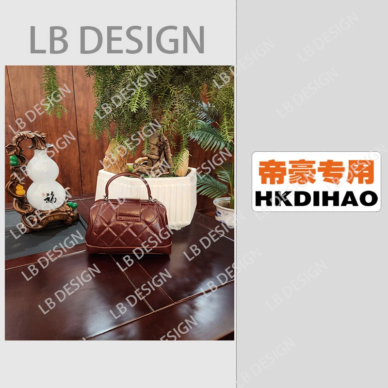 DESIGN手工打造真皮高端定制女士包【240717安克拉红】