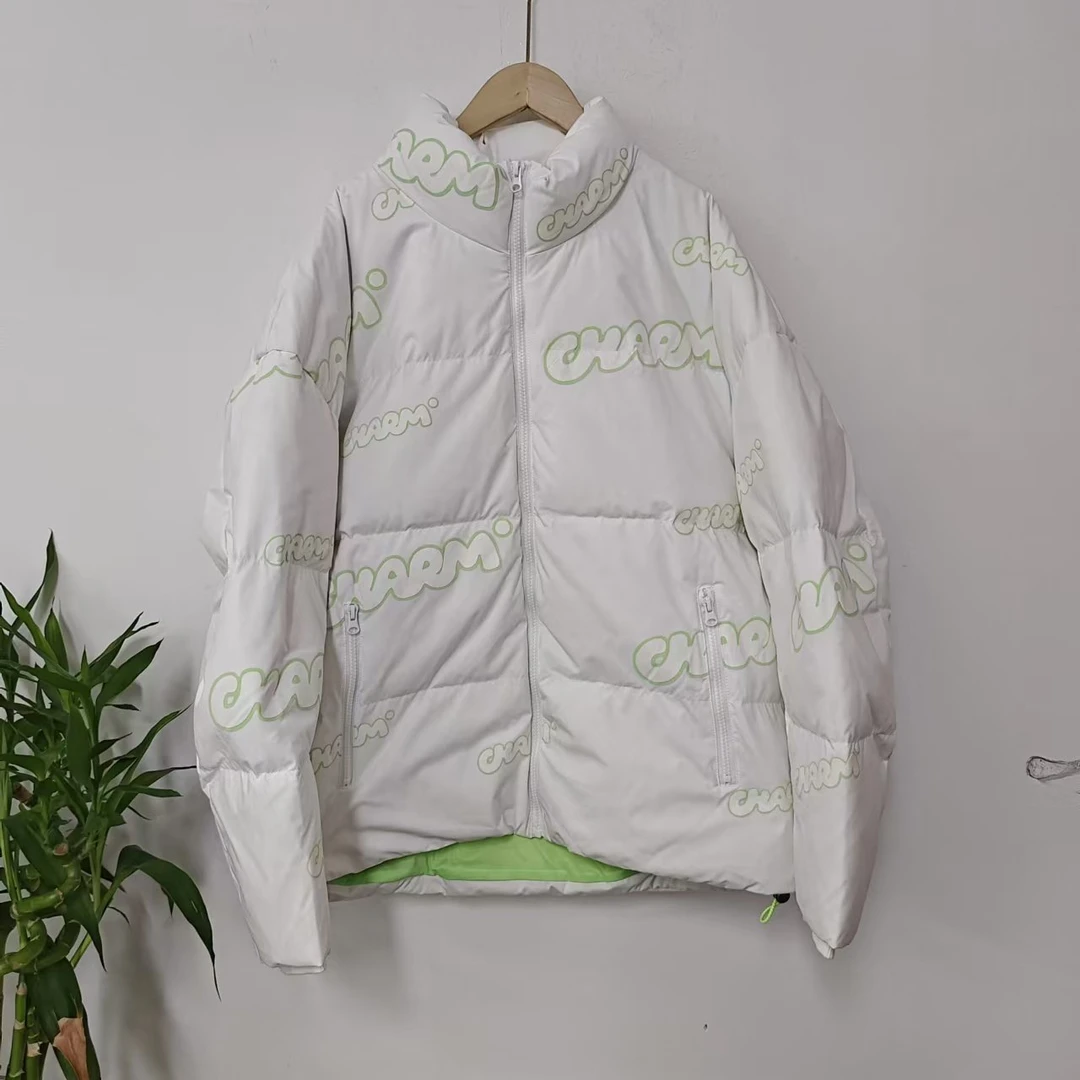 7934女冬季加厚保暖宽松立领面包服外套