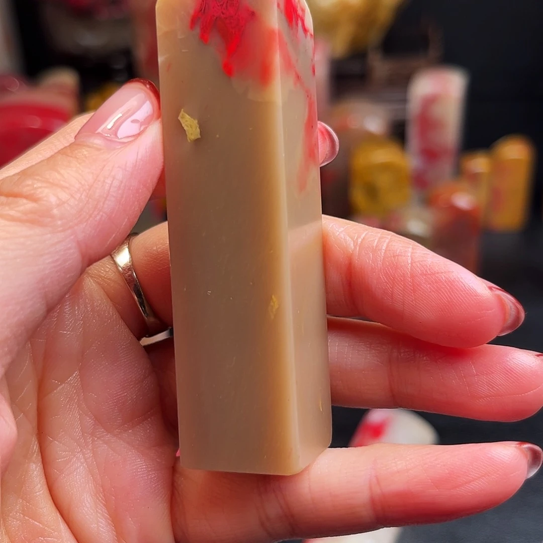 昌化石印石昌化鸡血石方章