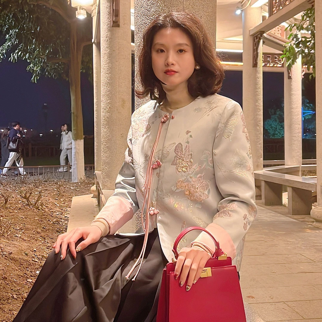 气质上衣女外套时尚春季日常网红新中式设计师中国风重工复古古风