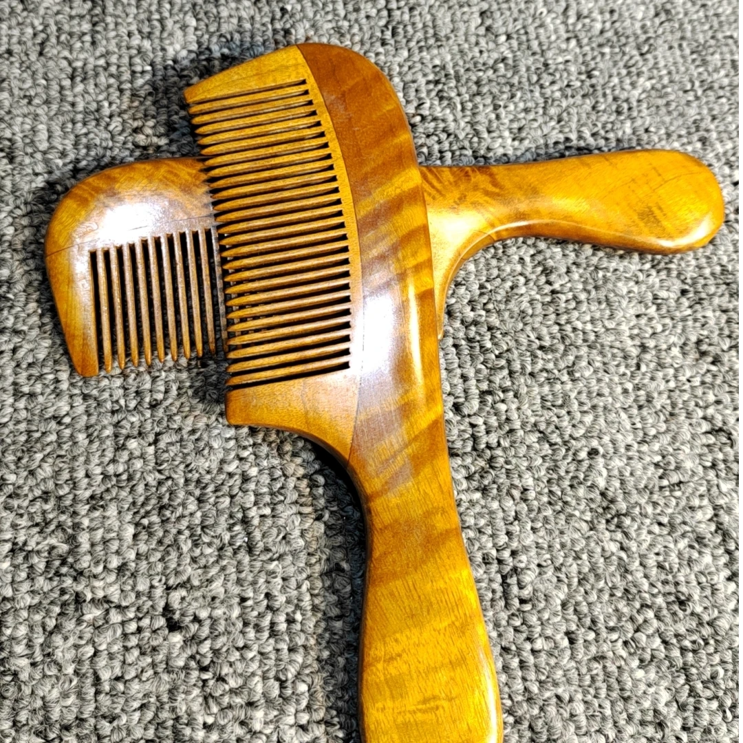 金丝楠木美人长梳（通货）