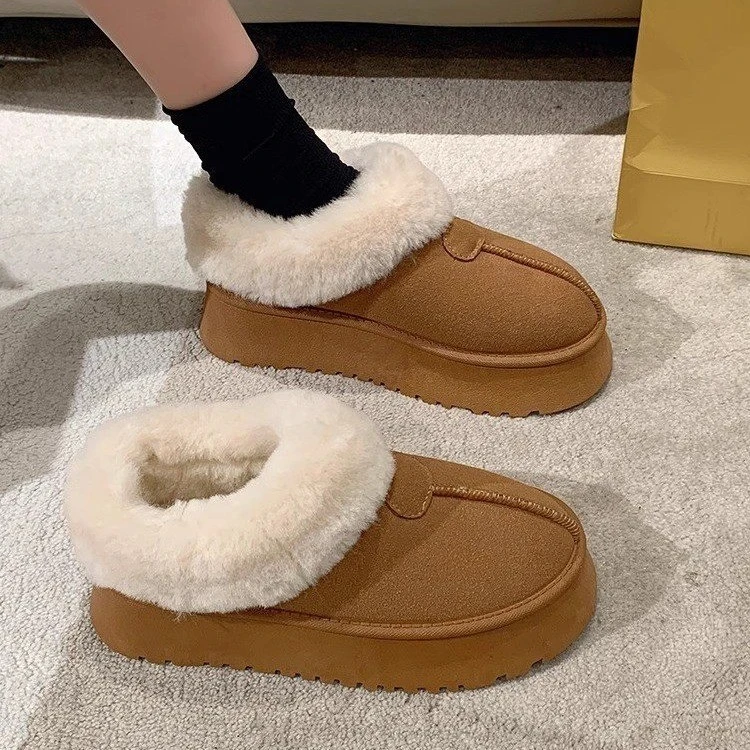 【降温补贴】专柜品质加绒加厚短筒雪地靴秋冬新款保暖
