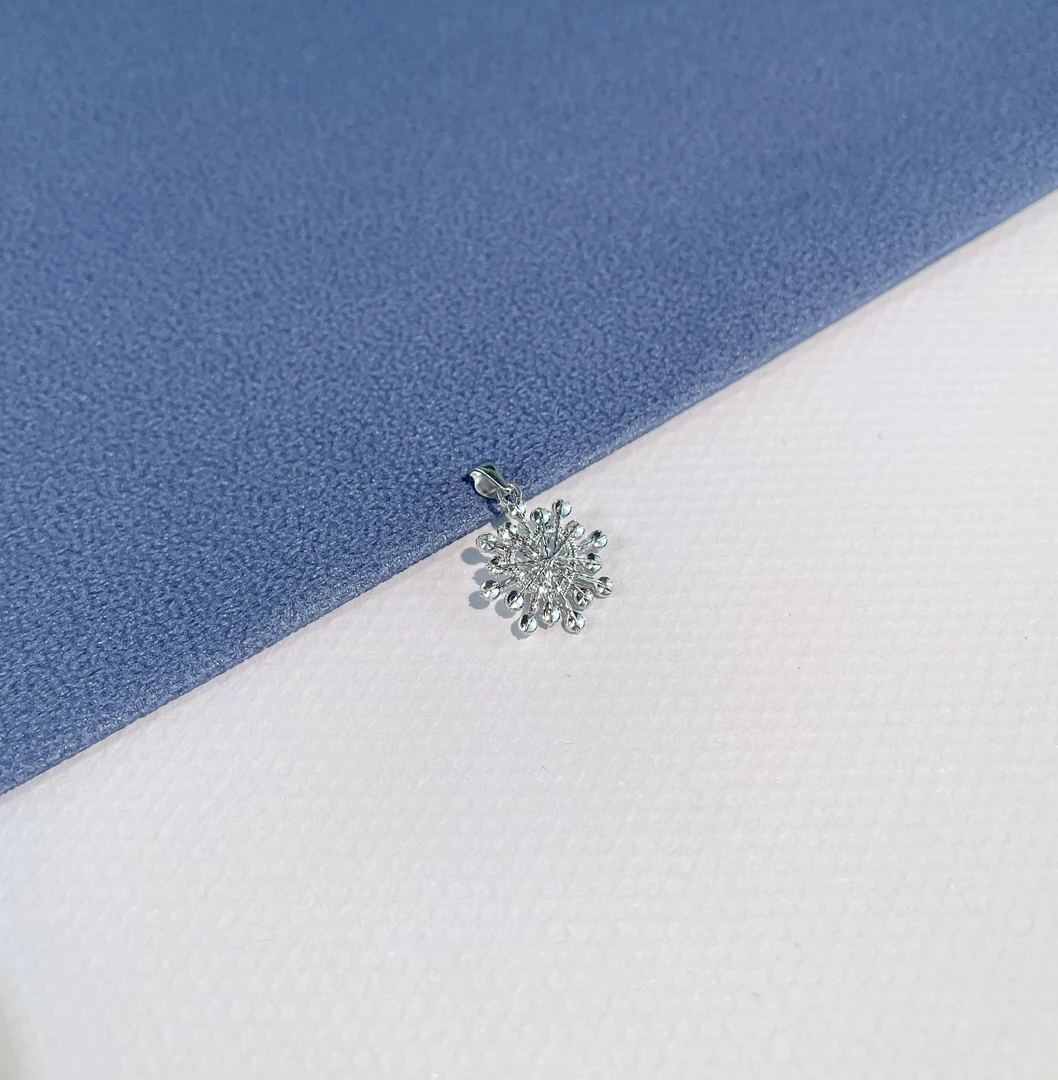 铂金pt950精品吊坠（雪花❄️）