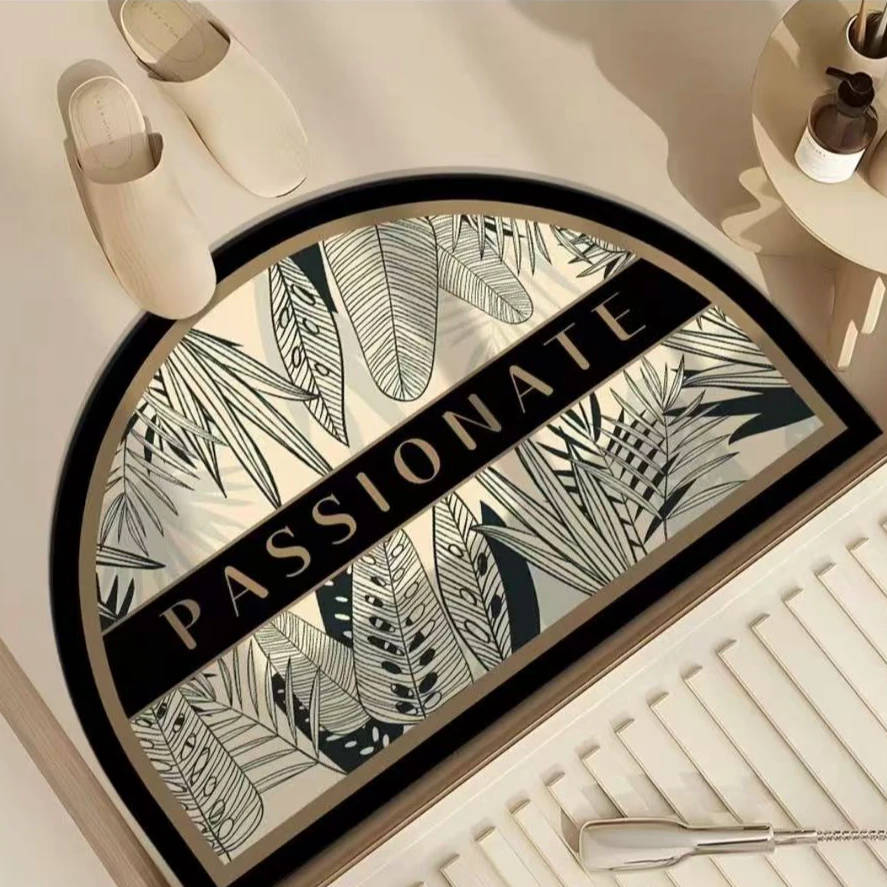 孤品1硅藻泥地垫卫生间浴室吸水防滑垫厕所脚垫