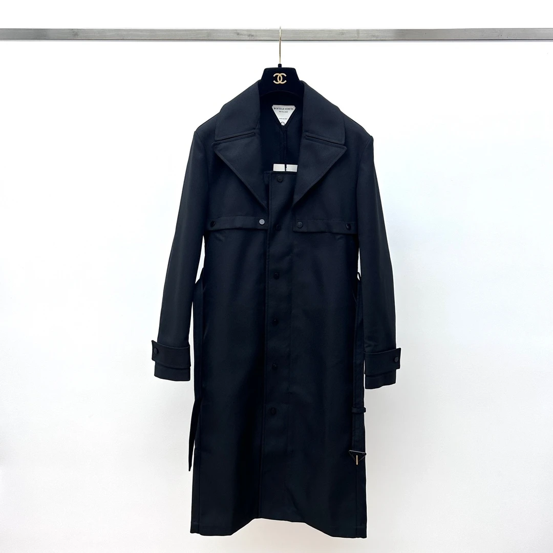 全新未使用 BOTTEGA VENETA/葆蝶家 BV 风衣  34码00837