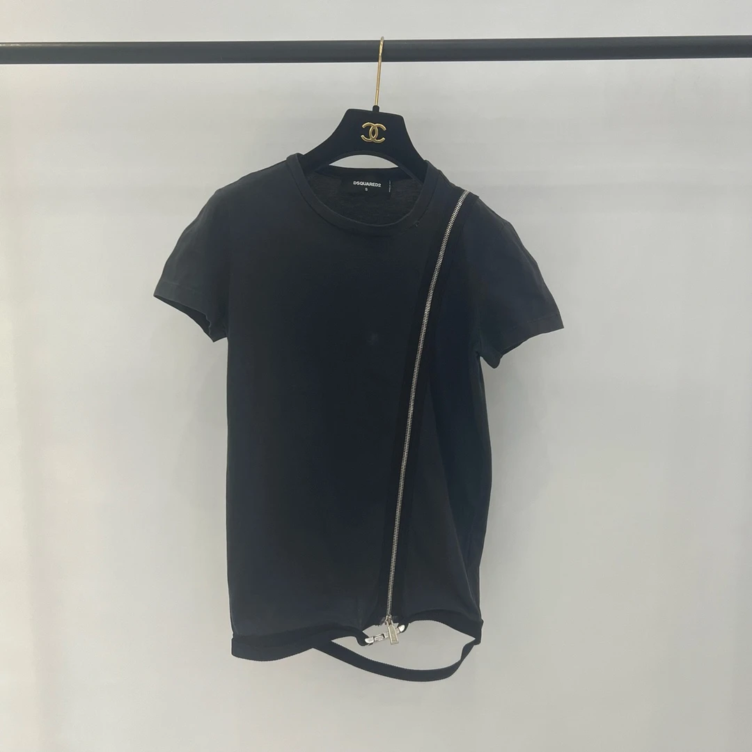 99新 dsquared2/D2次方机车设计风短袖 S码