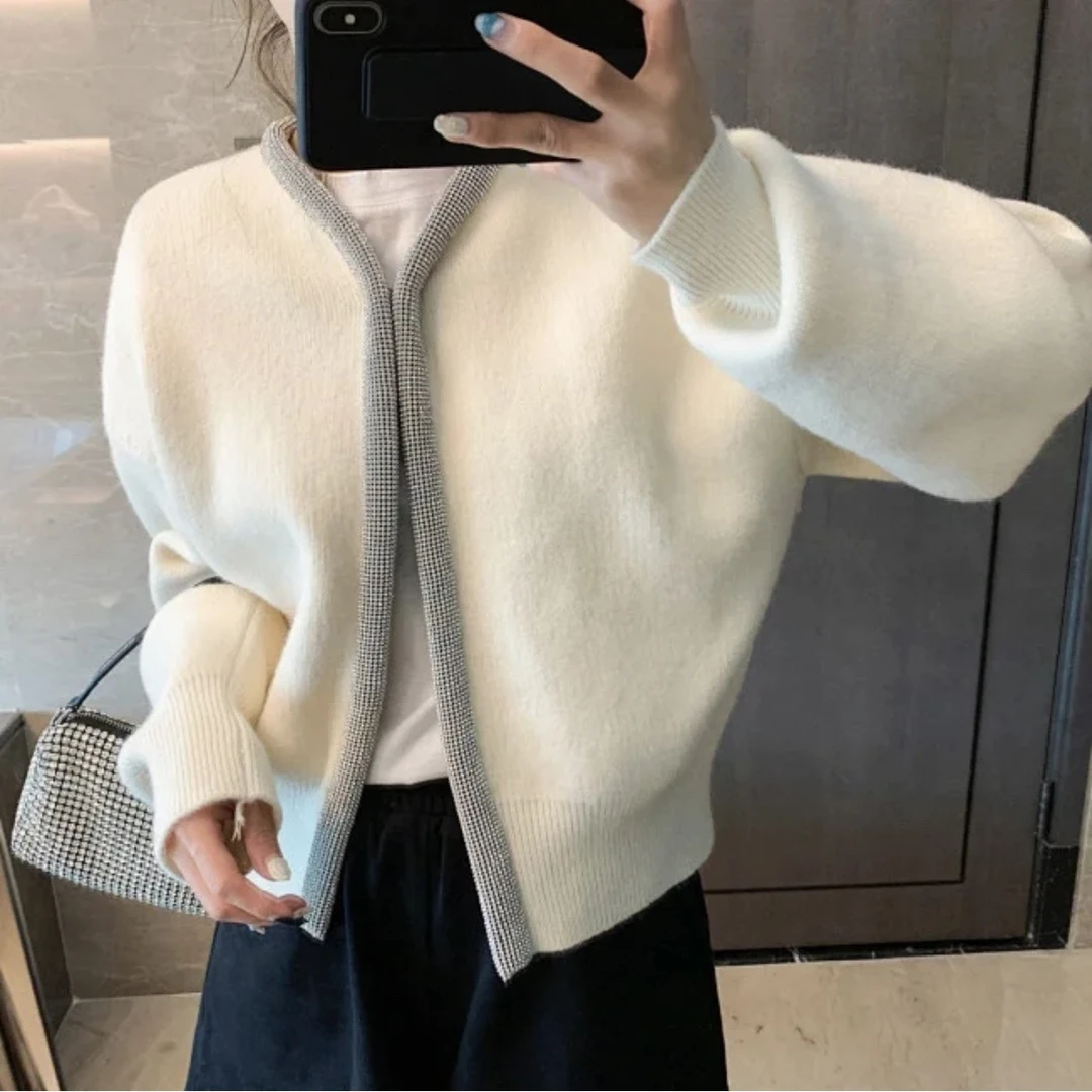 99新 alexanderwang亚历山大王短款长袖开衫 XS码 00723