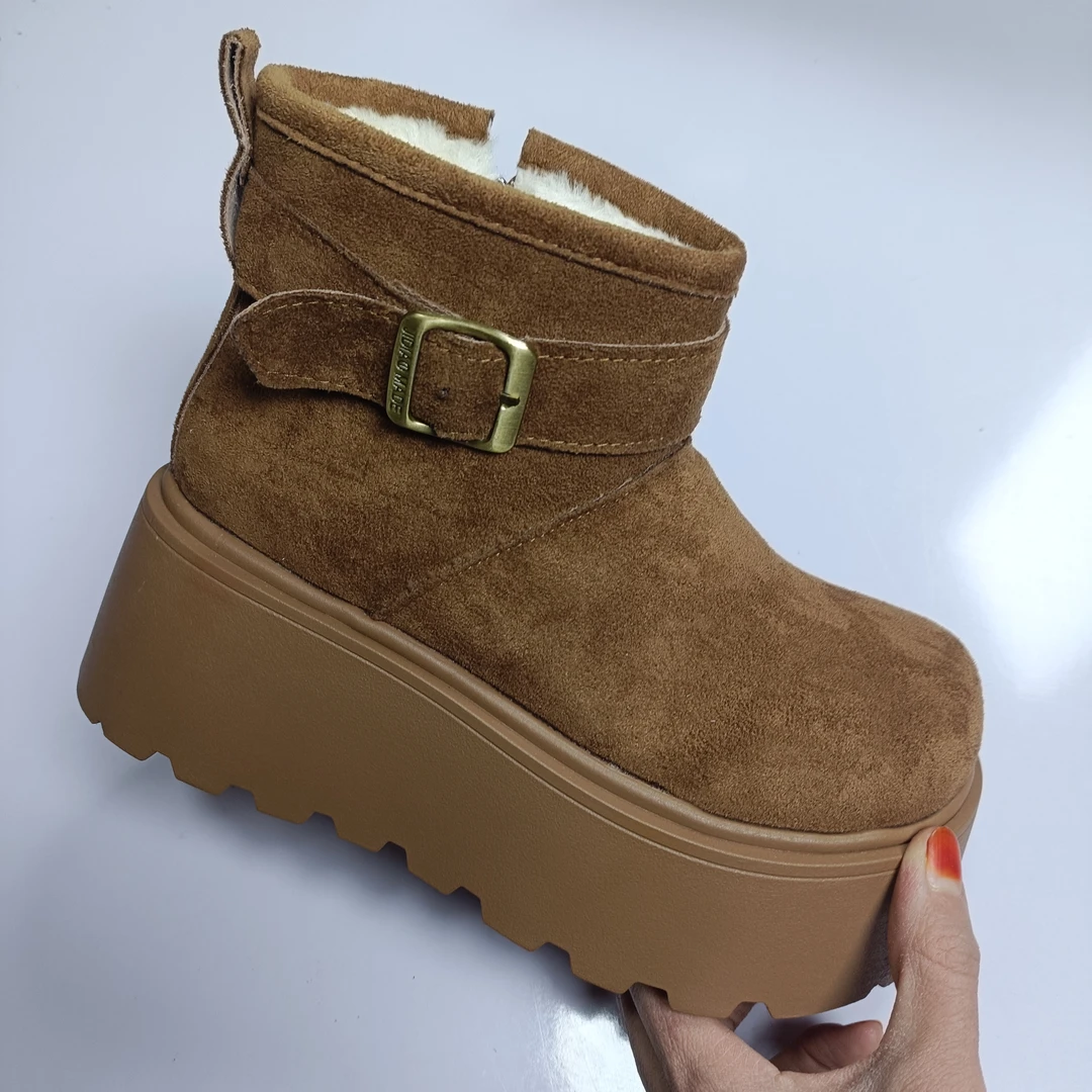 新款时尚百搭软底雪地靴