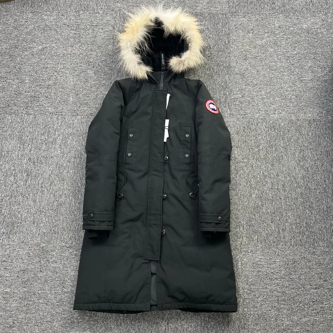 Canada Goose/加拿大鹅/xs码/纽扣女款派克羽绒服/95新12188/6622