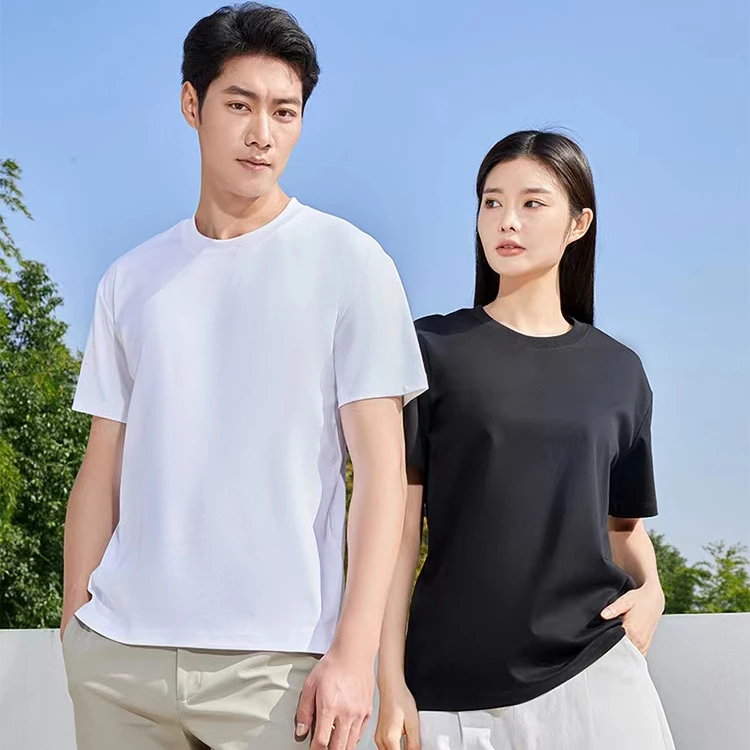 【三防T恤】第三代水云棉三防情侣款小白t新疆长绒棉男女同款短袖