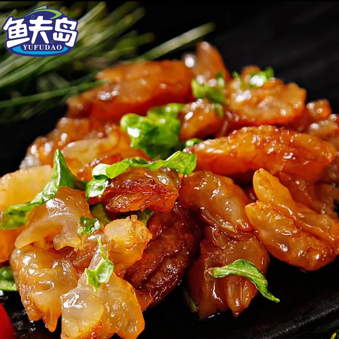 （大东）鱼夫岛野生爽脆凉拌即食海蜇头5包（500g/包）净含量50%以上