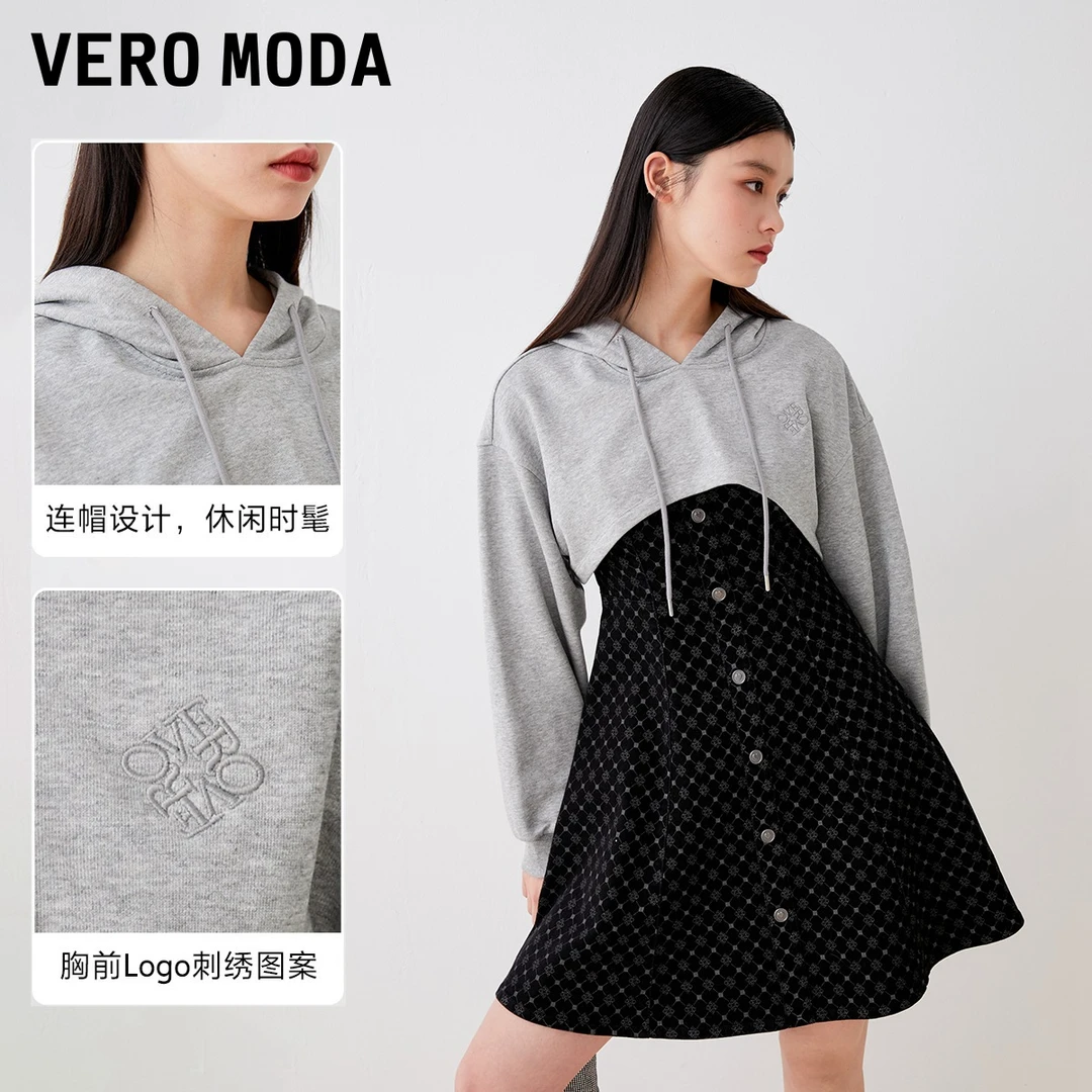 3003【金拐子专属】Vero Moda卫衣连帽刺绣时尚休闲秋冬323333003