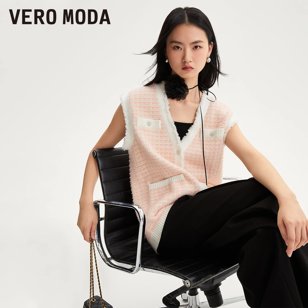 3034【金拐子专属】Vero Moda针织马甲背心323313034