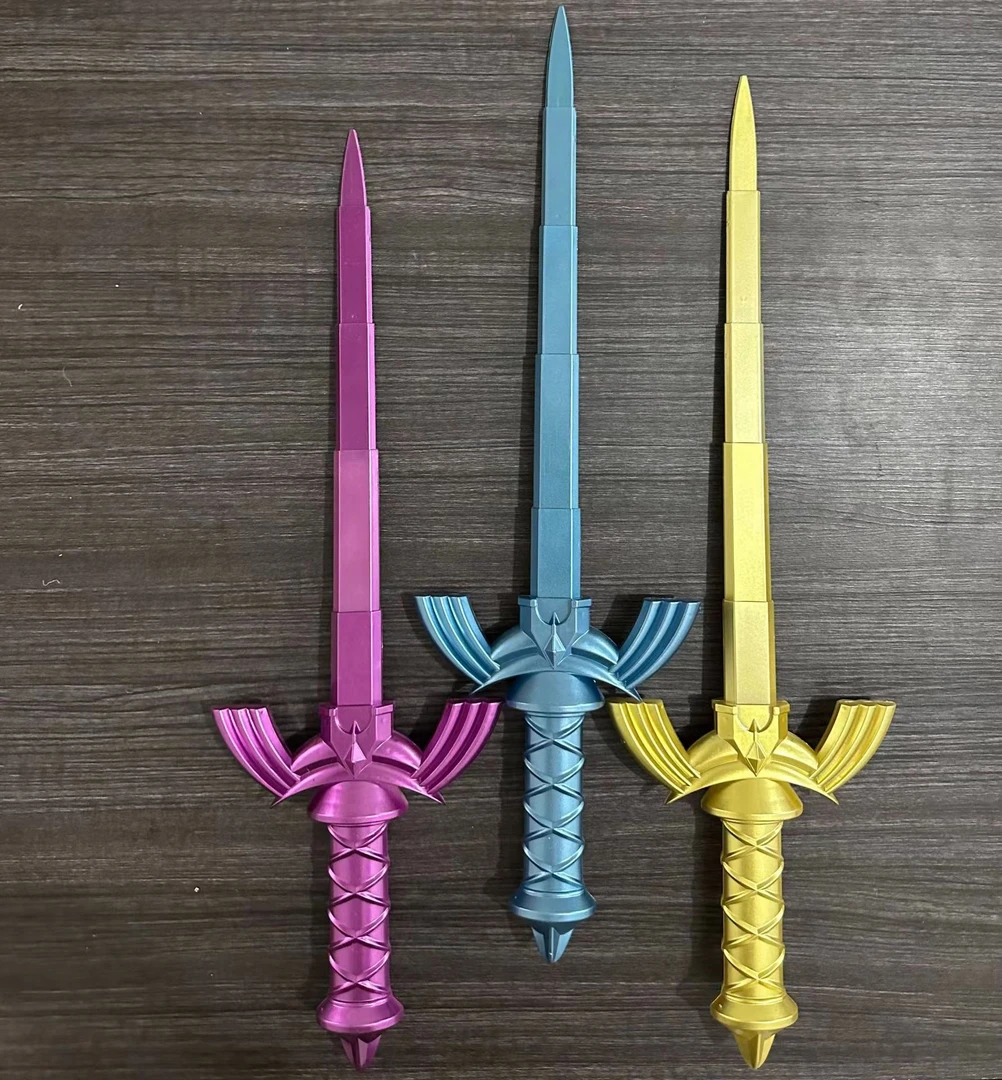 【注塑材质】3D伸缩玩具塞尔达传说大师之剑创意玩具