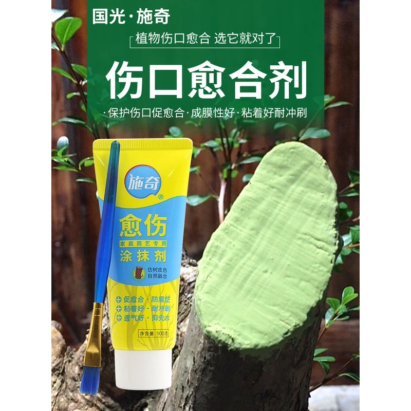 国光施奇伤口愈合剂月季兰花树木果树植物花卉修剪嫁接涂抹愈伤膏