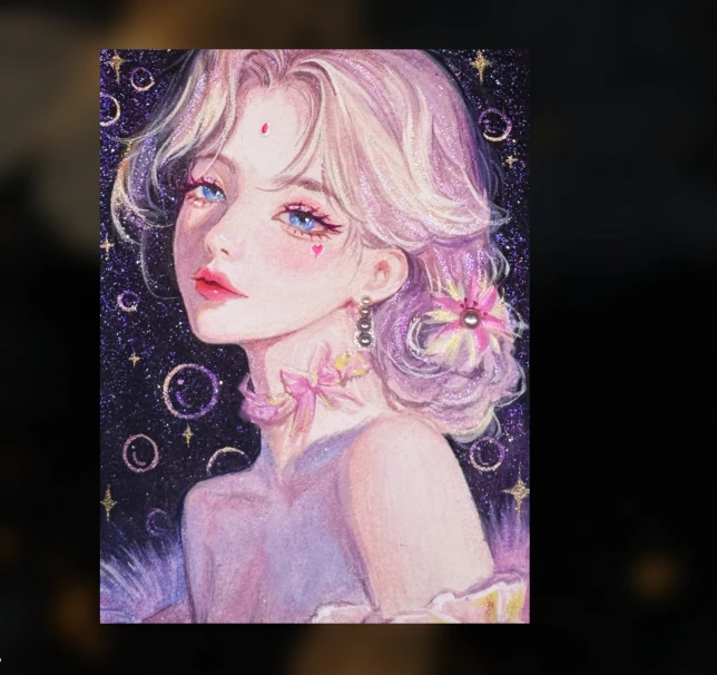 白境艺社 《倾世》系列 手绘（拆卡）