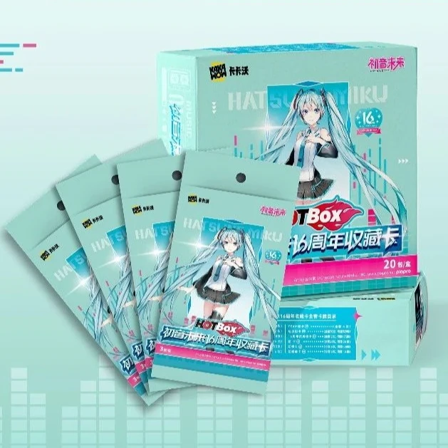 卡卡沃HOT BOX 初音未来16周年收藏卡 散包 收藏卡牌 代拆