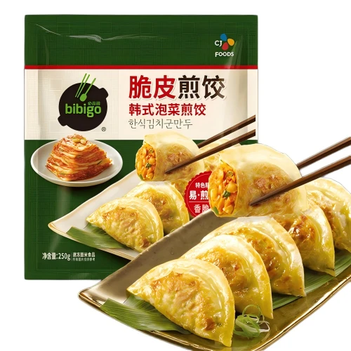 必品阁 韩式泡菜煎饺250g/袋#冬至