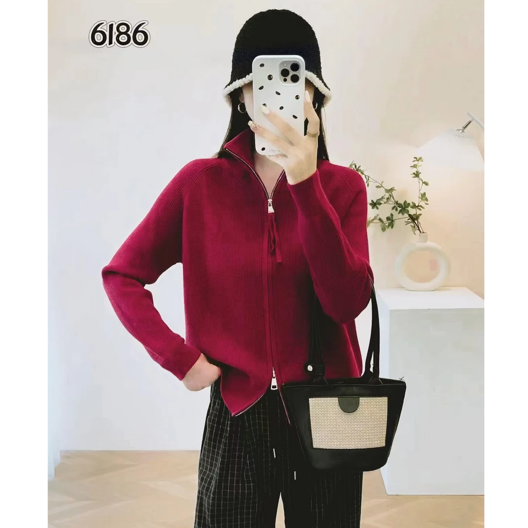 加厚安迪绒针织开衫