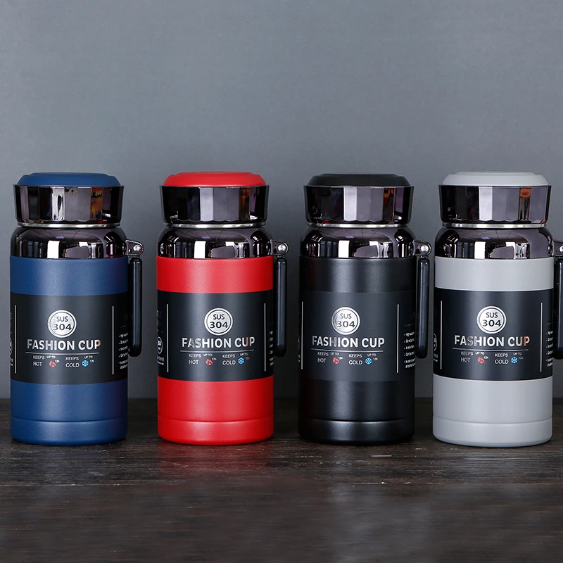 珍水矮粗保温杯304钢户外便携墩墩水杯加厚男士茶水杯车载杯子