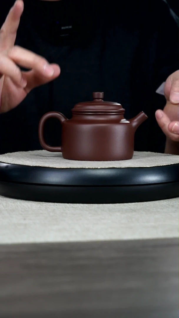 【闪购商品】紫泥茶壶薛祝云紫朱泥德钟260CC