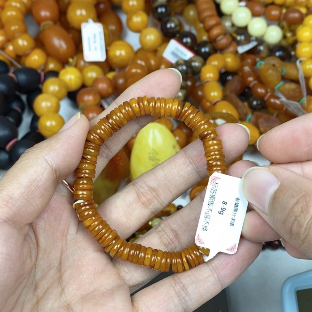 【闪购商品】琥珀裸石未镶嵌