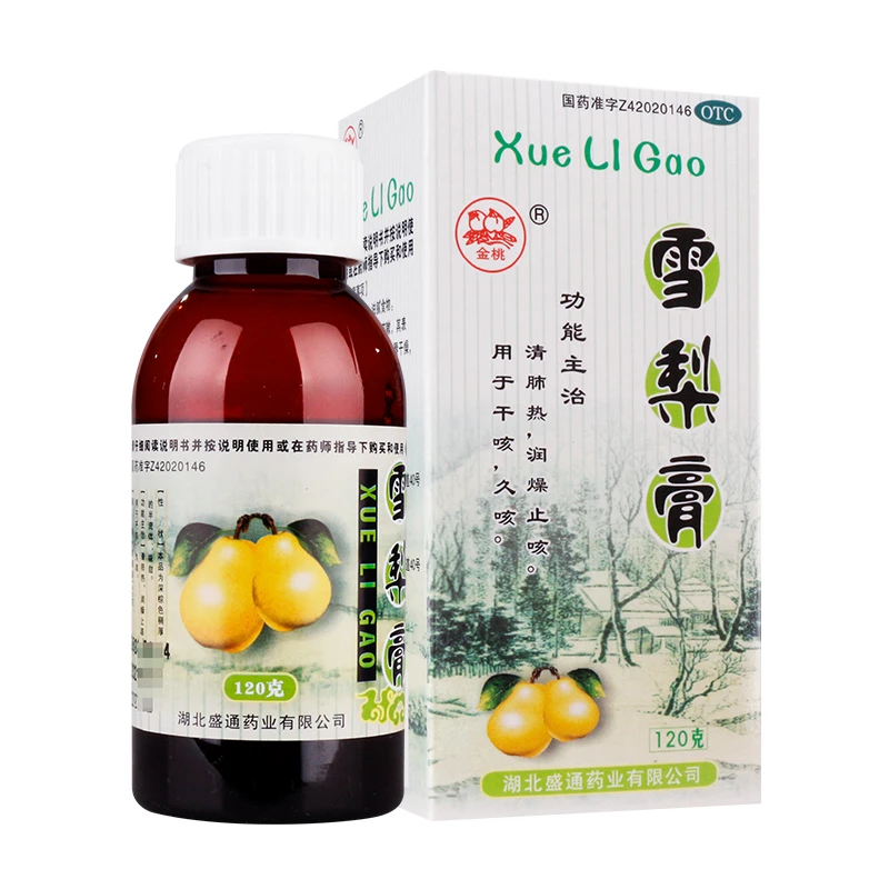 金桃 雪梨膏 120g 清肺热润燥止咳