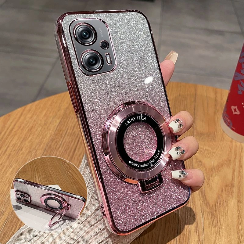 红米note11Tpro十手机壳Redmi透明硅胶软壳全包防摔男女加+带支架