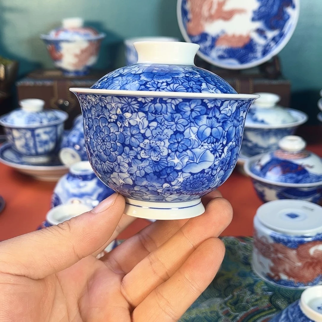 瓷片景德镇手工手绘