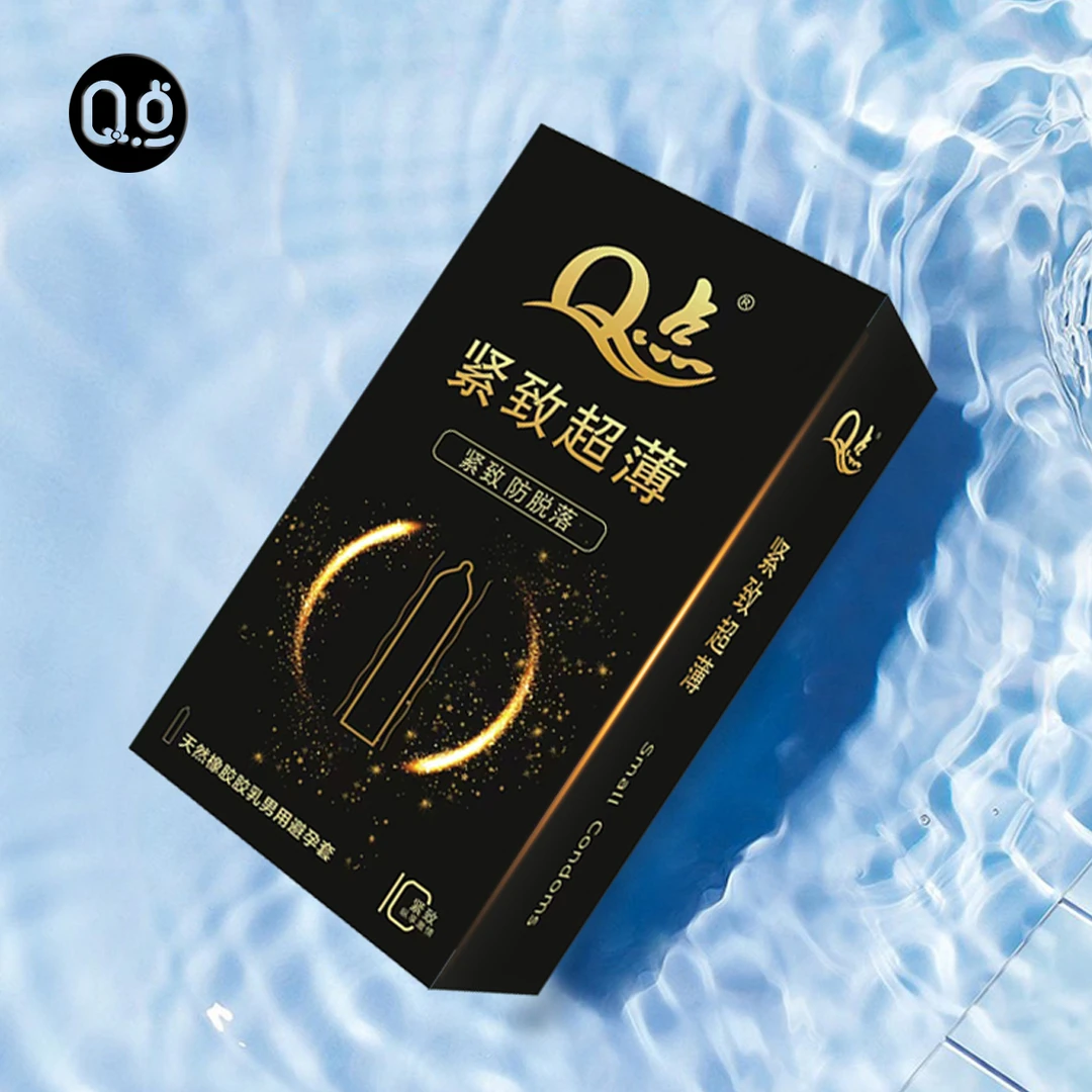 Q点49mm小号安全套 紧绷防脱落超薄水润天然橡胶胶乳男用避孕套byt