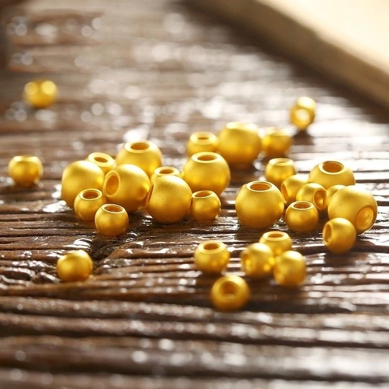 （体验装含运费）纯铜电泳24隔珠高保色配件创意DIY饰品手链电镀