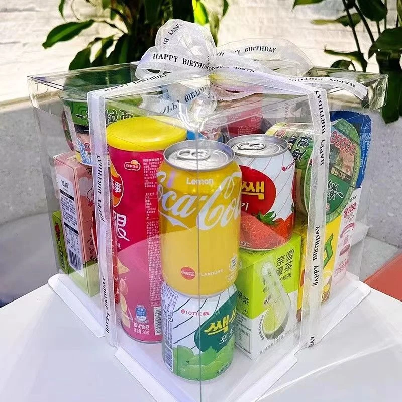 六一蛋糕礼物盒高端仪式感创意盒装零食空盒送男女朋友毕业礼品