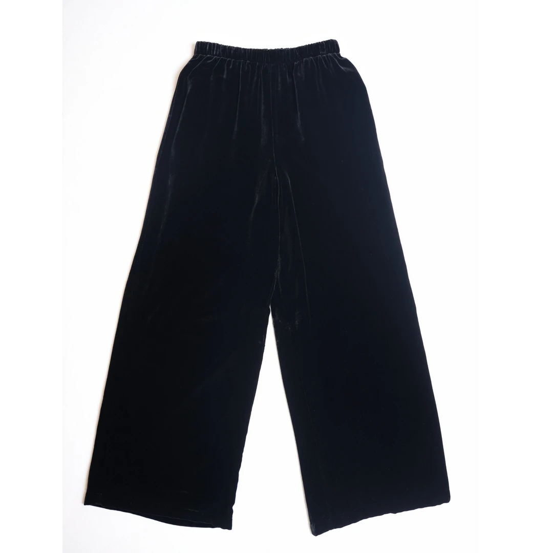 承国风丝绒新款四色裤时尚百搭宽松AG22KZ190