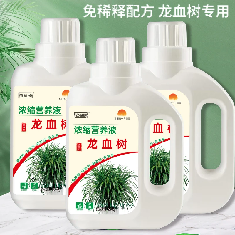 农福颂龙须树专用营养液绿植盆栽防干尖龙血树通用液体肥料叶面肥