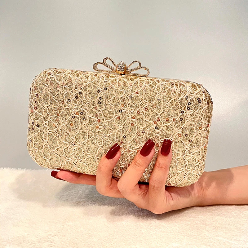 CHEVIOS&KOIRH晚宴包手拿包女新款喜妈妈婚宴旗袍手包名媛