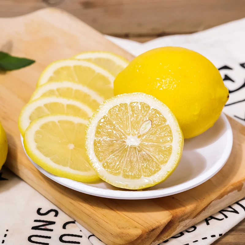 安岳黄柠檬15枚 单果80g+