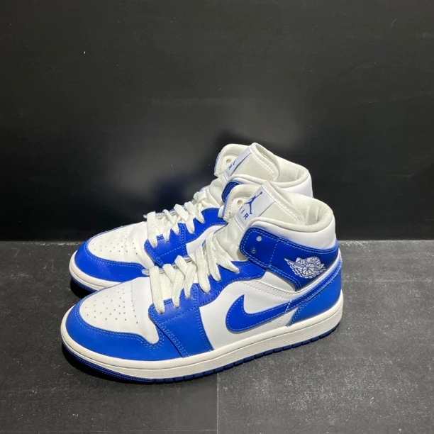 38码240内长｜正品闲置 AJ1 板鞋 白蓝 mid 肯塔基｜全新859