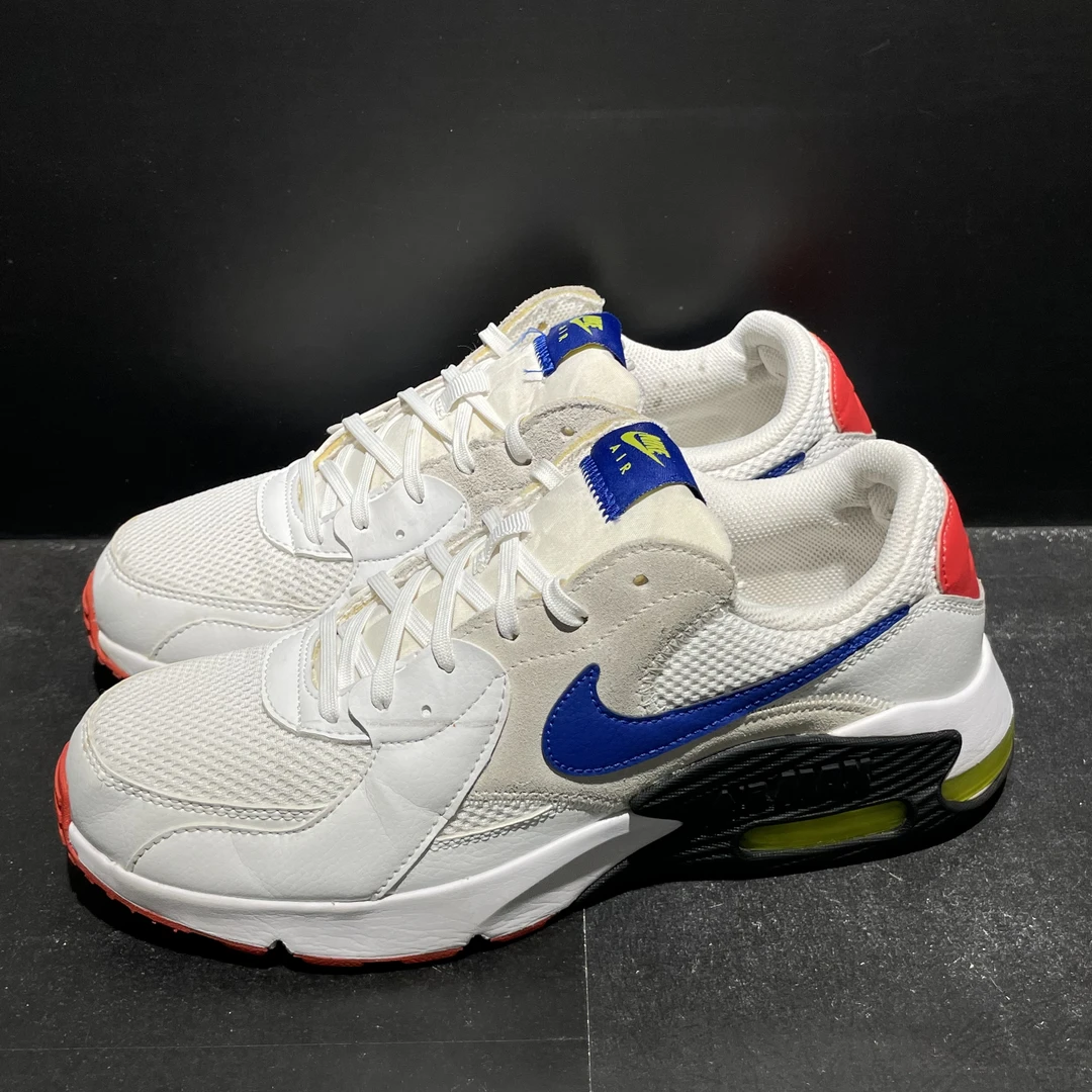 42码265内长｜正品闲置 nike Air Max Excee 休闲跑步鞋 白蓝红