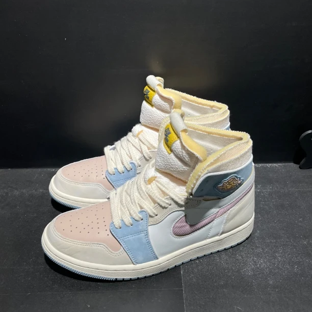 40码255内长｜正品95新 Air Jordan 1 high zoom air cmft 马卡龙