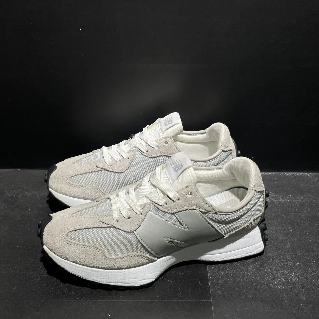 40码250内长|正品95新 新百伦 NB327 灰色 复古休闲鞋